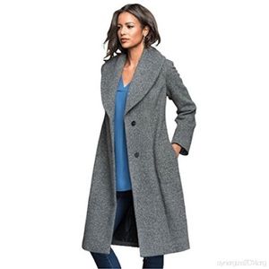 COPY - Roamans Women’s Tweed Shawl Collar Coat 20w